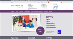 Desktop Screenshot of dintandlaege-billund.dk